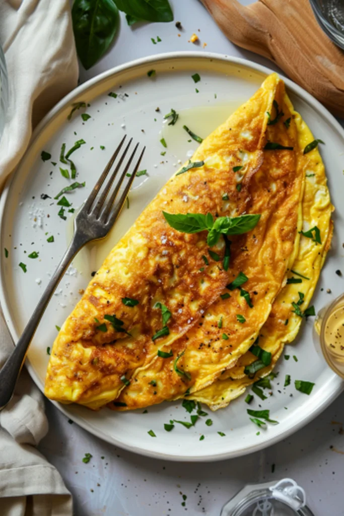 omelette rapide recette facile 8 min
